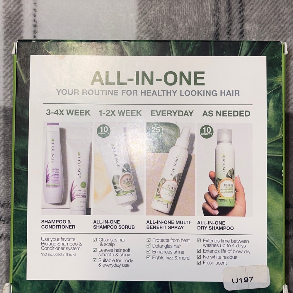 ❤️NEW!!!❤️All-In-One Hair Shampoo Set-Travel Size.Perfect size for traveling. - Picture 4 of 4